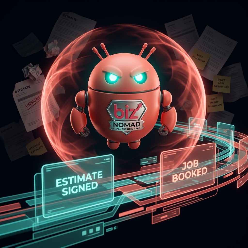 OpenClaw mascot converting wasted roofing ad spend into signed contracts